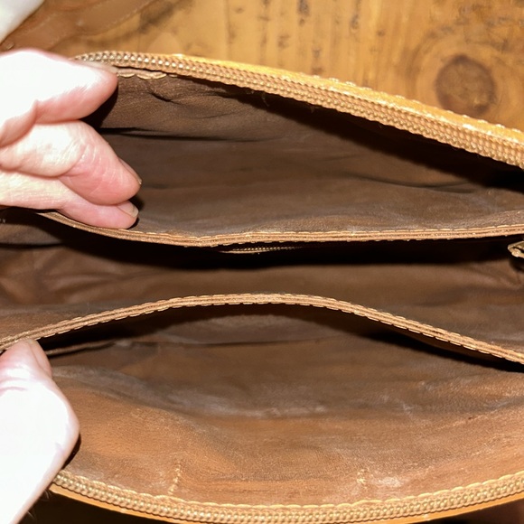 RARE CELINE VINTAGE Logo purse long adjustable strap and expandable compartments - Picture 7 of 9